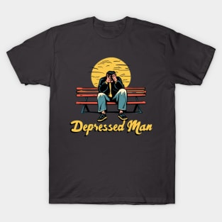 Depressed Man T-Shirt